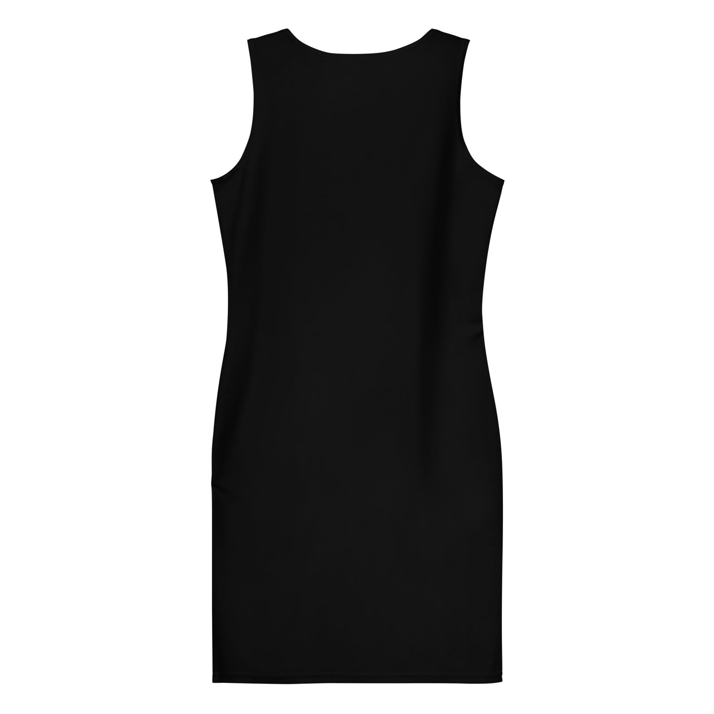 Luciégo Logo Fitted Dress Black