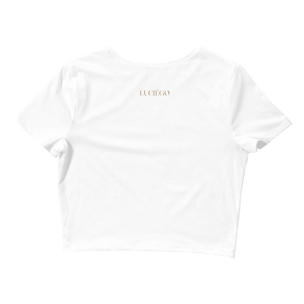 Luciégo Unbothered Crop Tee