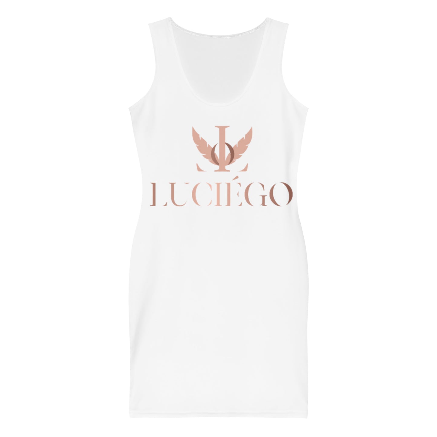 Luciégo Fitted Dress (White)