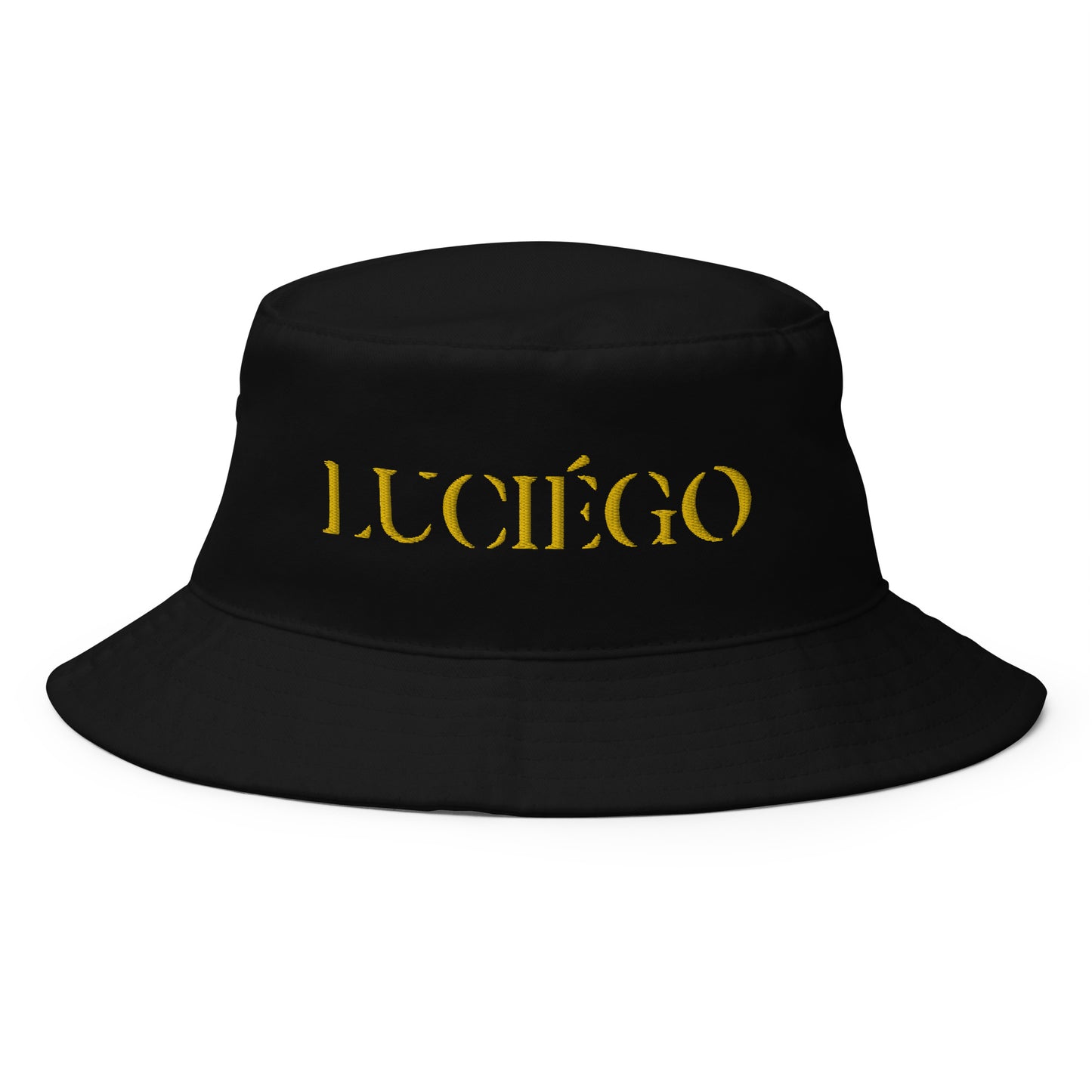 Luciégo Bucket Hat Gold Logo