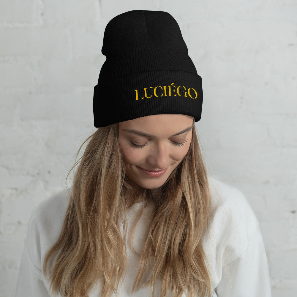 Luciégo Cuffed Beanie Gold