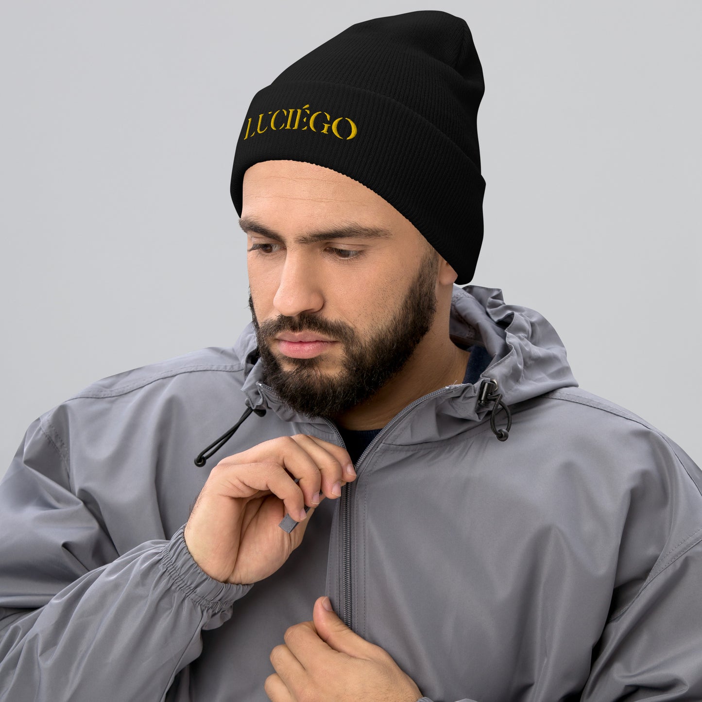 Luciégo Cuffed Beanie Gold