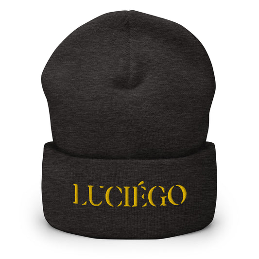 Luciégo Cuffed Beanie Gold