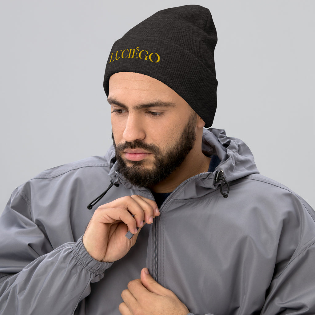 Luciégo Cuffed Beanie Gold