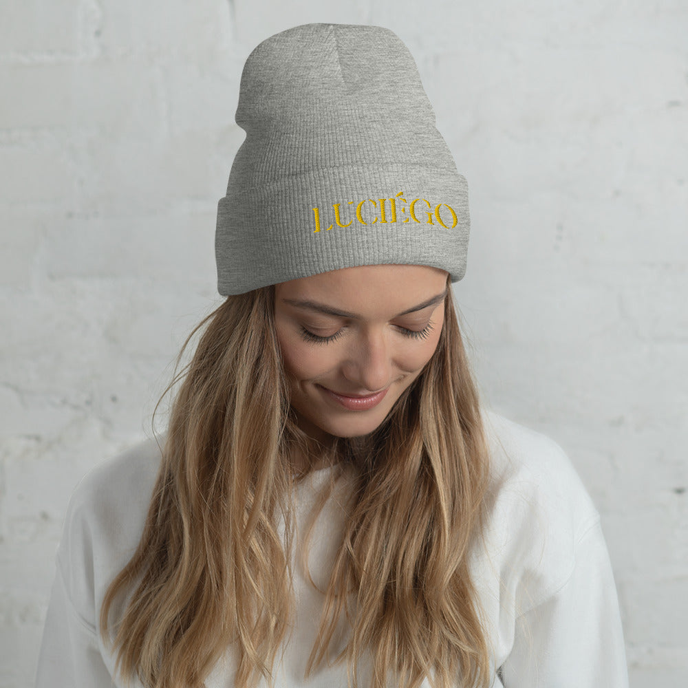 Luciégo Cuffed Beanie Gold