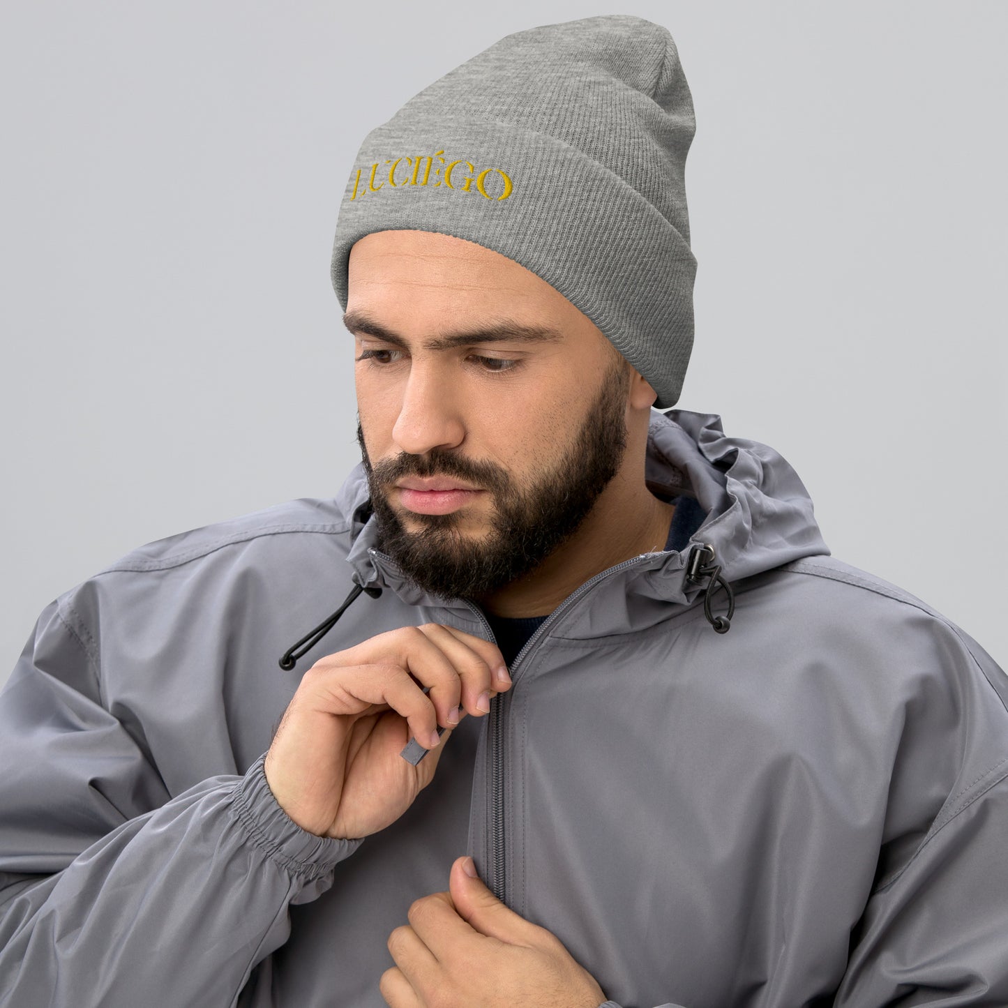 Luciégo Cuffed Beanie Gold