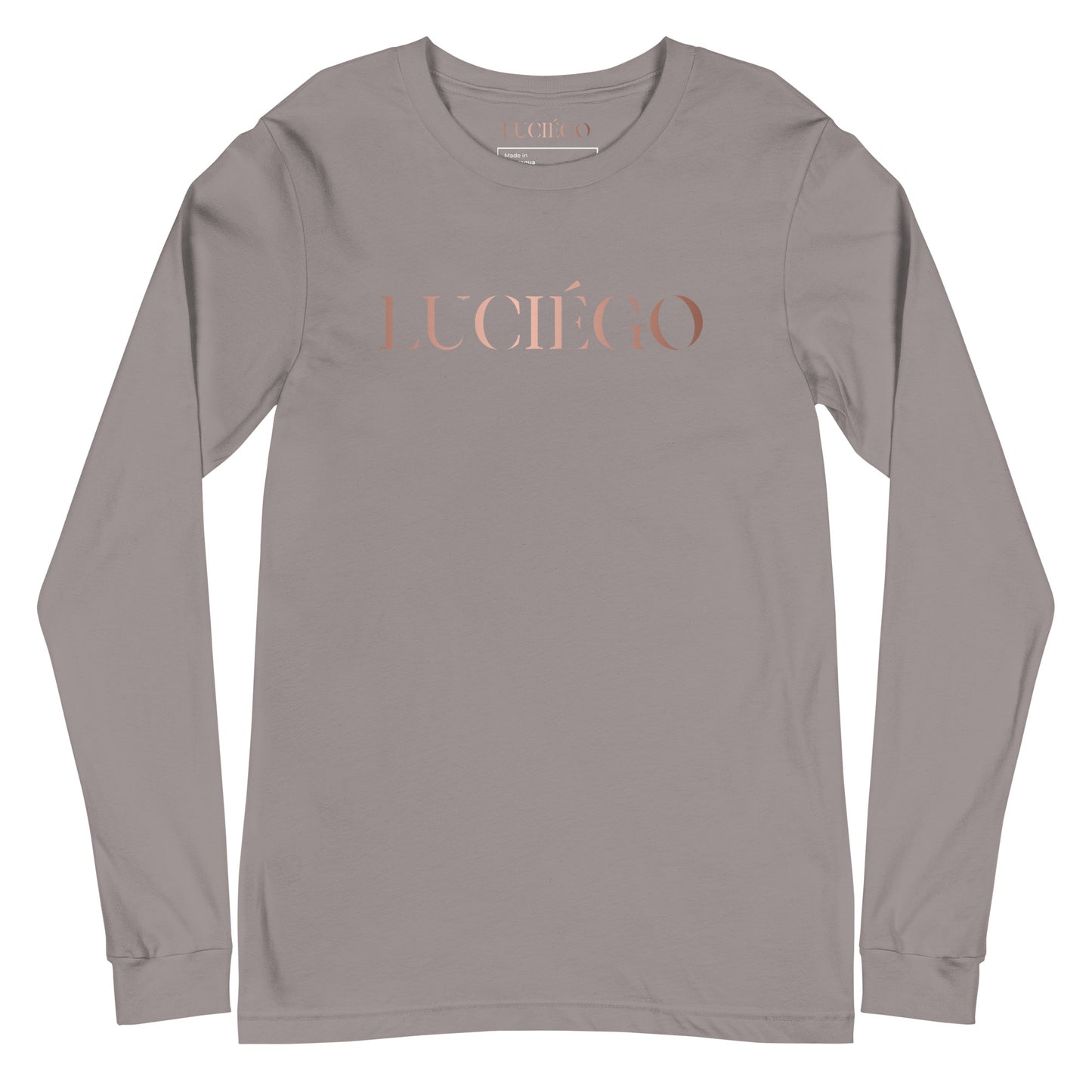 Luciégo Unisex Long Sleeve Tee Copper