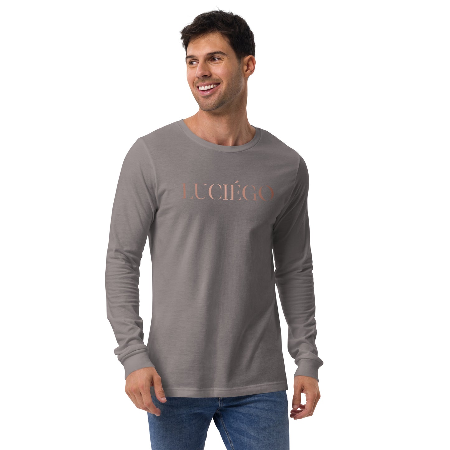 Luciégo Unisex Long Sleeve Tee Copper