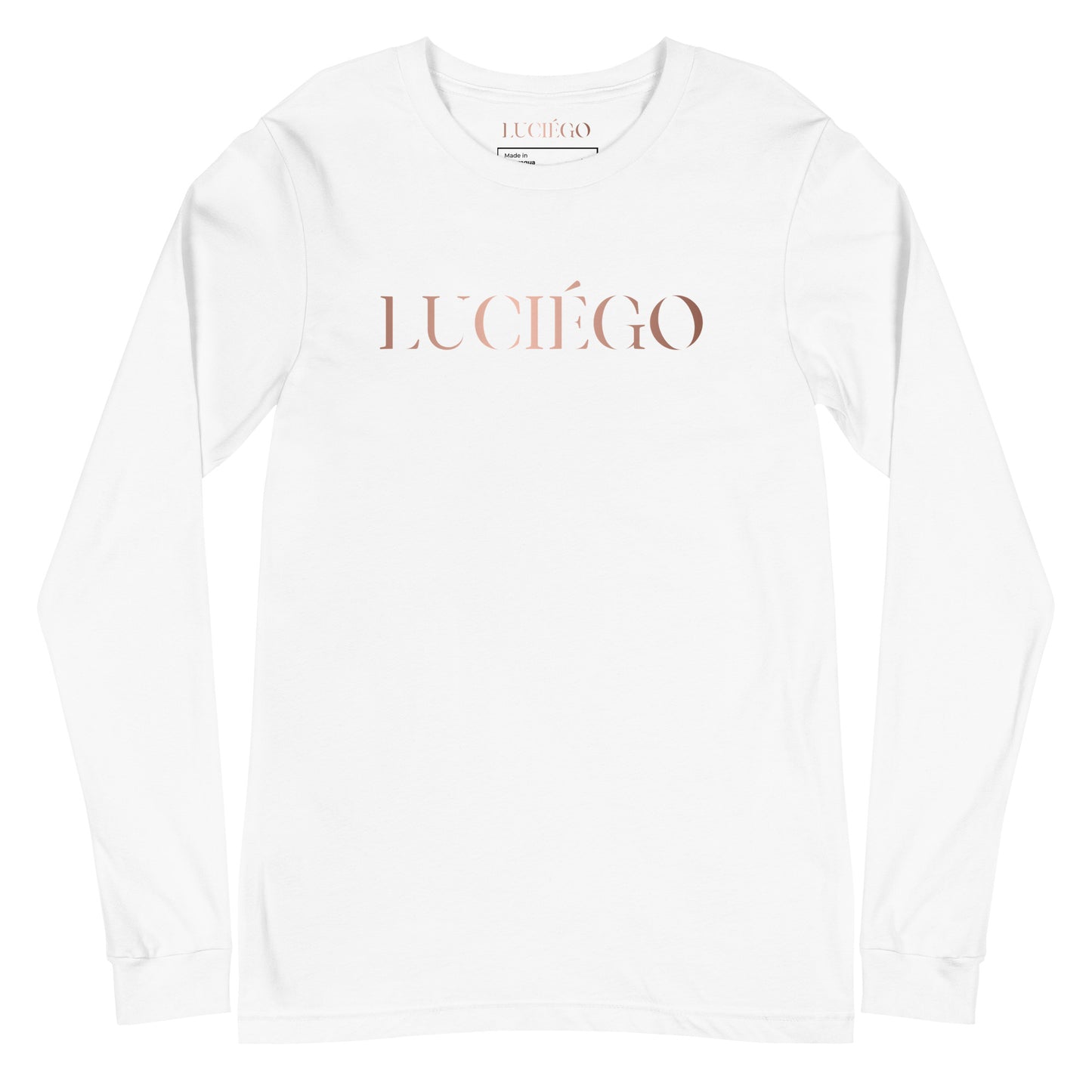 Luciégo Unisex Long Sleeve Tee Copper