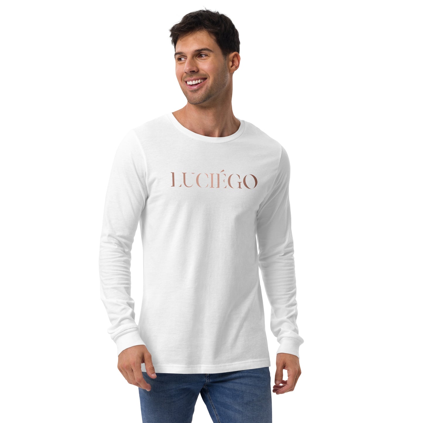 Luciégo Unisex Long Sleeve Tee Copper