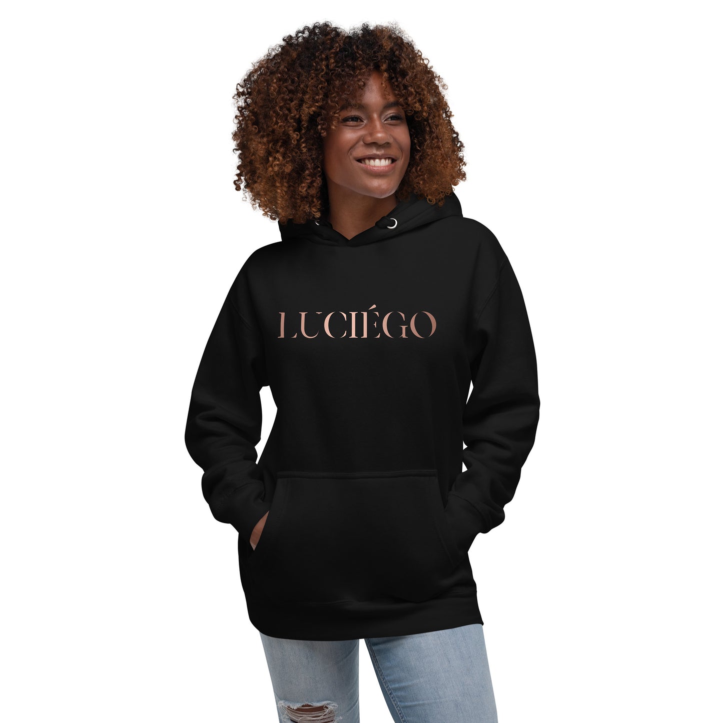 Luciégo Unisex Hoodie Copper