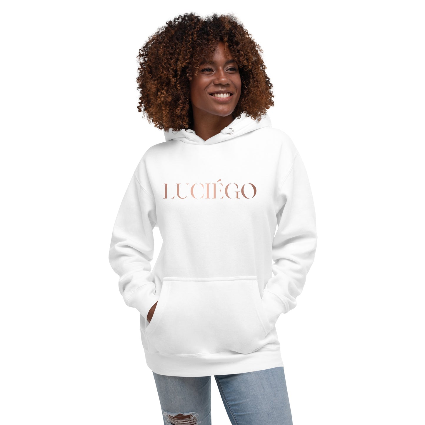 Luciégo Unisex Hoodie Copper